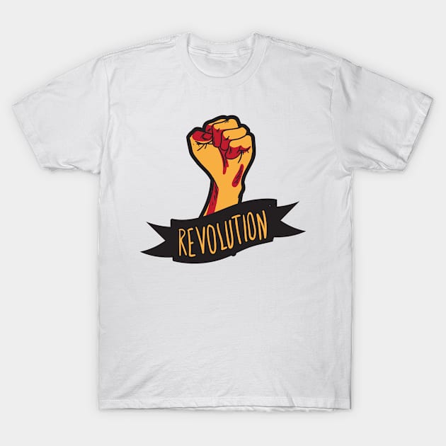 Black Lives Matter Revolution T-Shirt by Seedsplash